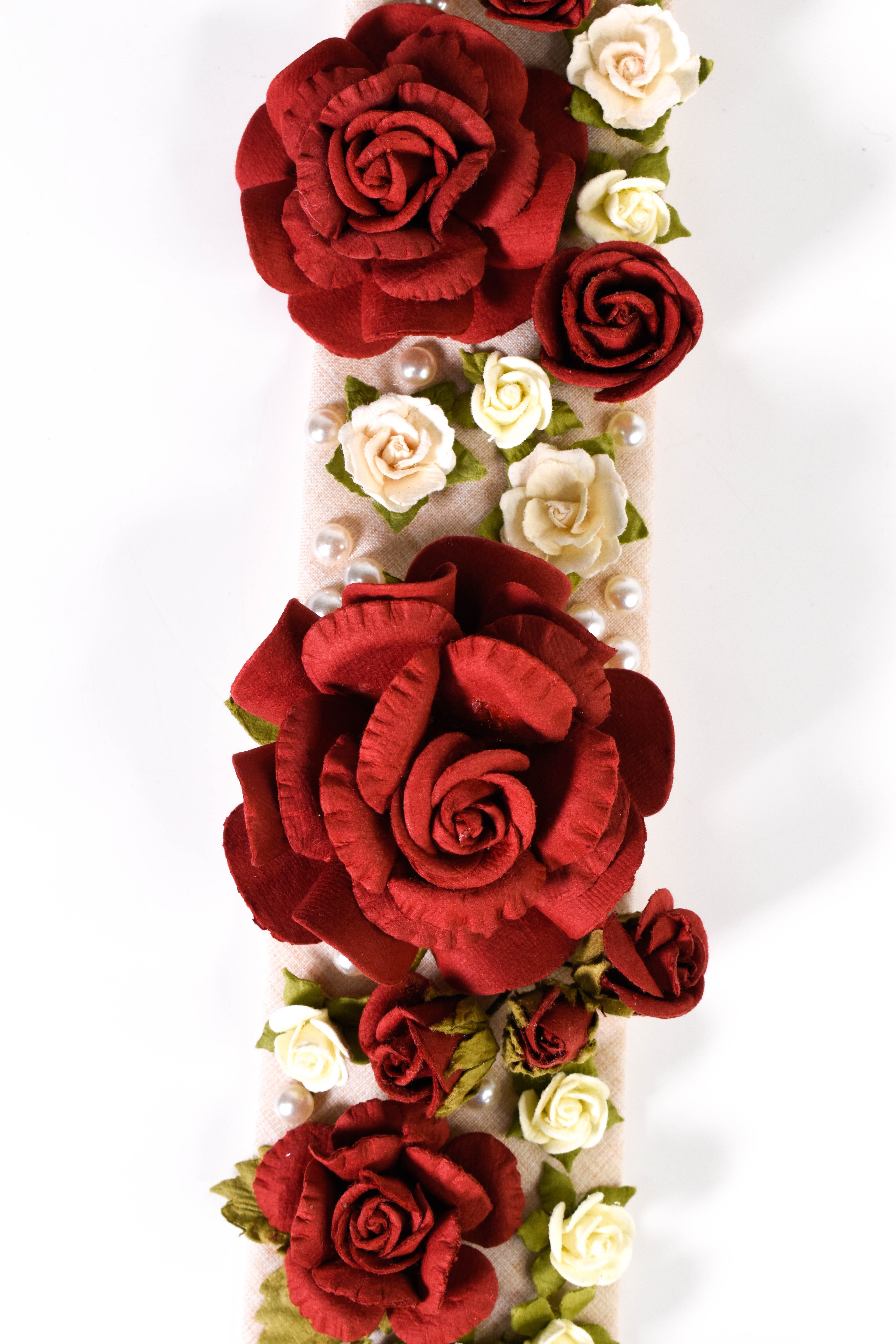 Crimson Garden Tie