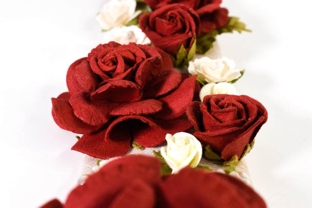 Crimson Garden Tie