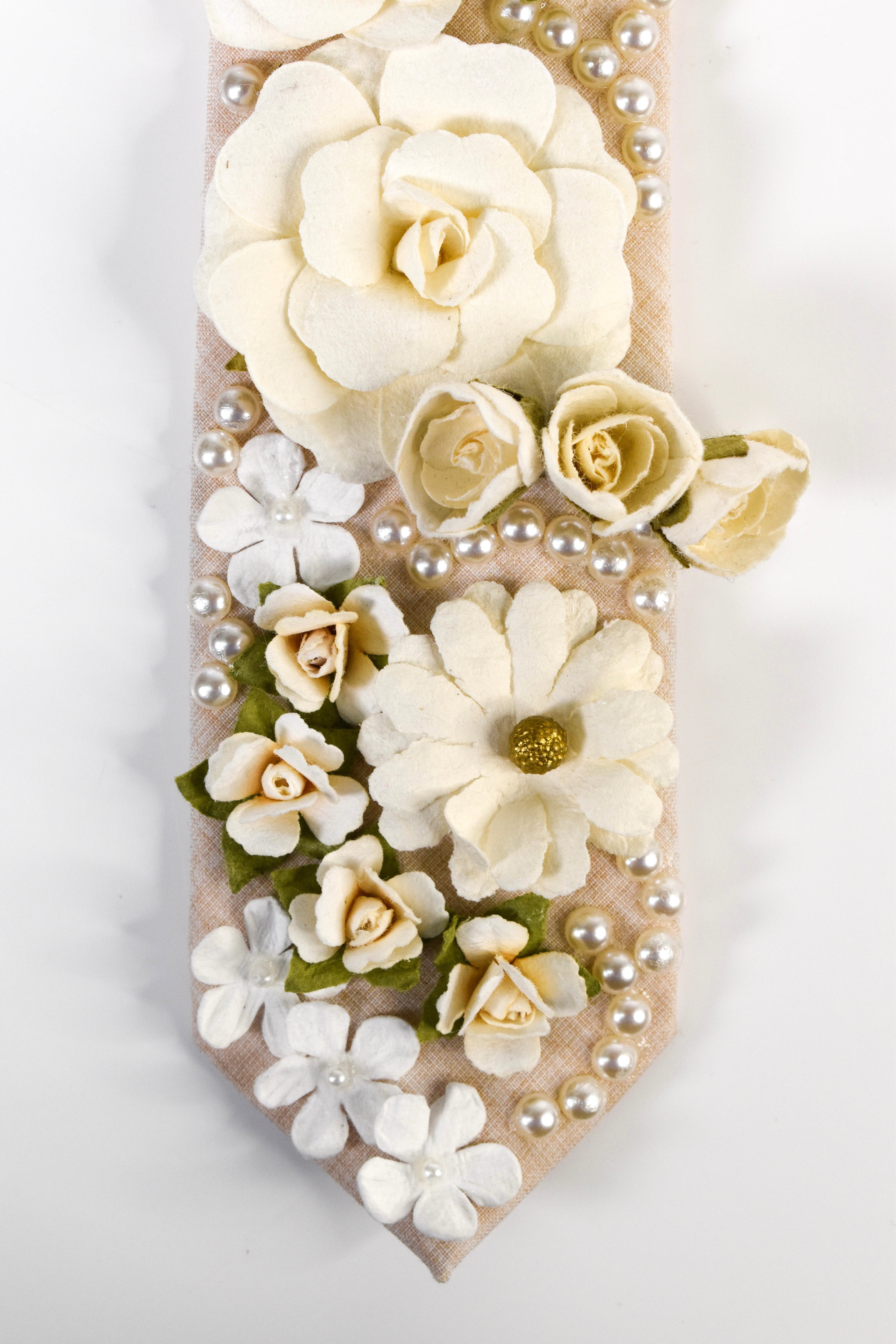 Ivory Garden Tie