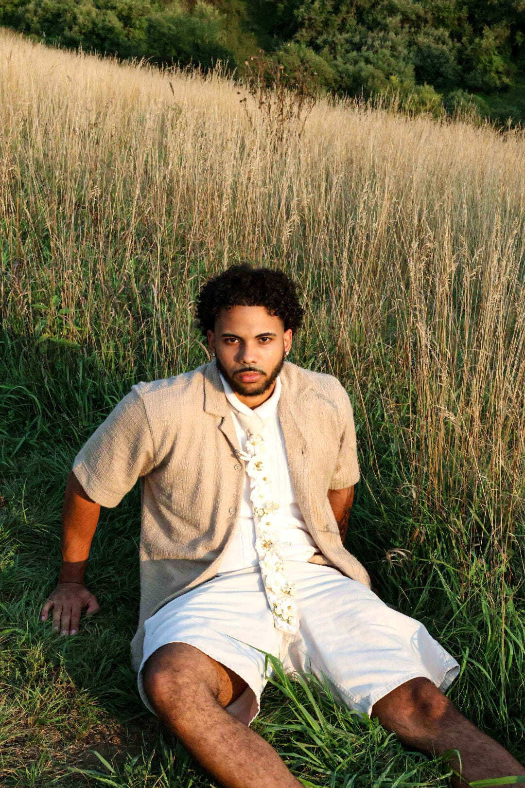 Ivory Garden Tie