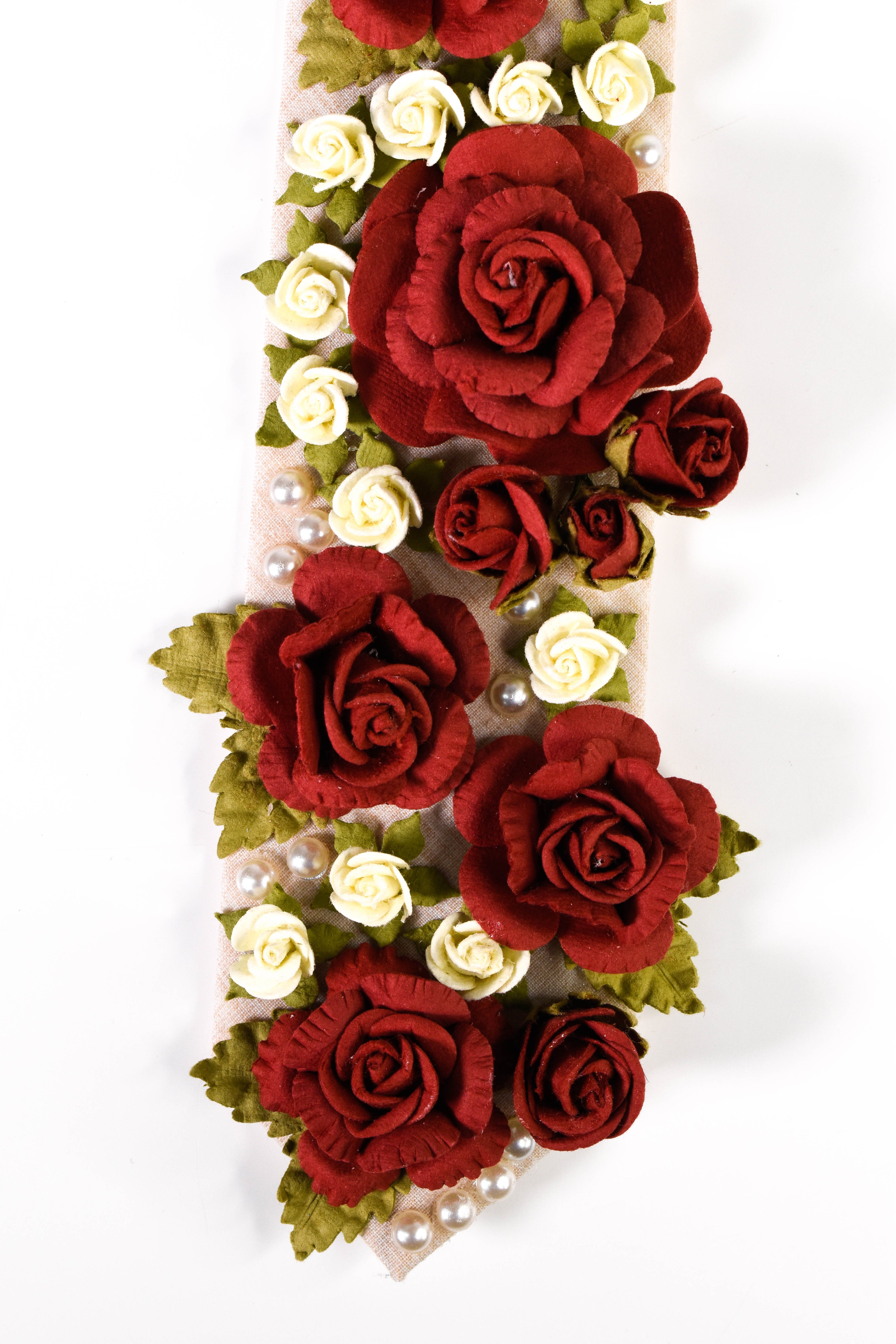 Crimson Garden Tie